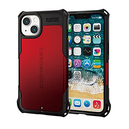 Apple iPhone 13 ブルー 本体 ZERO SHOCKカバー付き Amazon.co.jp: エレコム iPhone 13/ハイブリッドケース